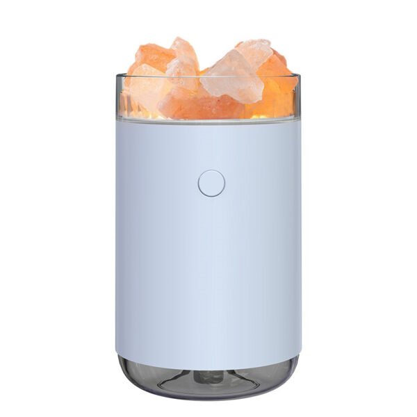 Air Humidifier Crystal Salt Stone Desktop Aromatherapy Essential Oil Ultrasonic Diffuser With LED Lamp Bedroom Home Humidifier - Image 9