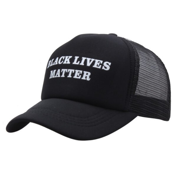 BLACK LIVES MATTER Printed Baseball Cap - Image 3