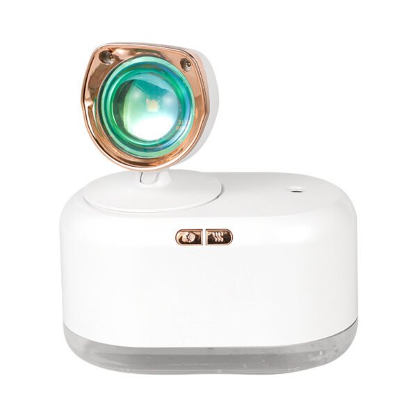 2 In 1 Mini Wireless Sunset Lamp Air Humidifier 300ML Fog Sprayer Humidifiers Ambient Light Mute Mist Maker For Home Decor Office - Image 7