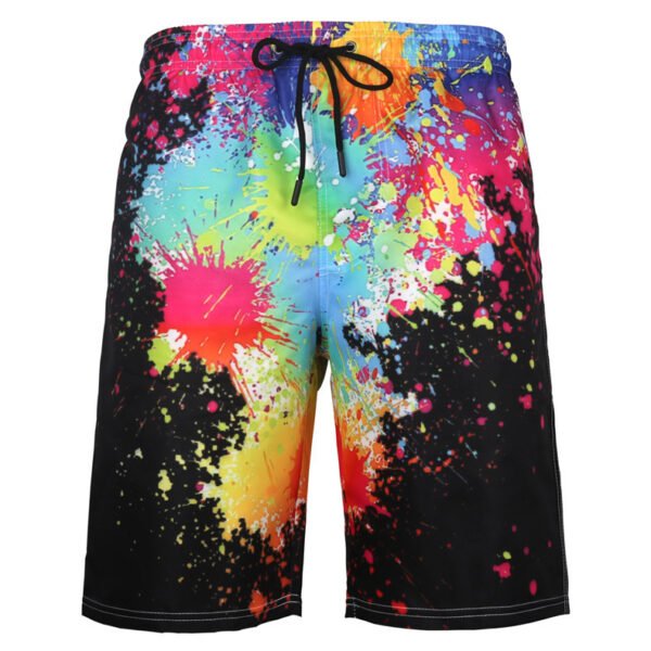 Men's Beach Pants Casual Shorts Octopus Amazon Plus Size Sweatpants - Image 4