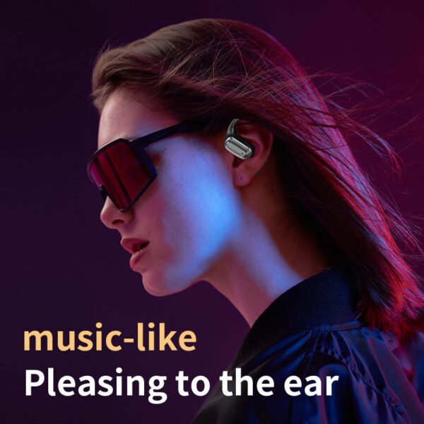 A16 Color Screen OWS Plug-in Card Multi-language Simultaneous Interpretation Wireless Bluetooth Translation Headphones - Image 4
