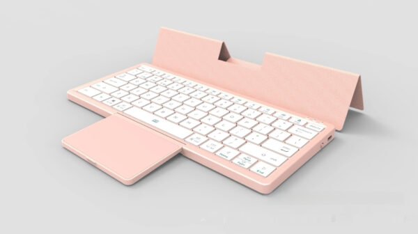 Three-in-one Wireless Bluetooth Touch Pad Wireless Keyboard Leather Sheath Stand Ipad Mobile Phone Universal - Image 7
