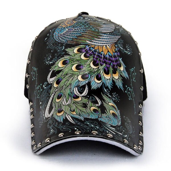 Baseball Cap 3d Printed Wide Brim Hard Top Peak Cap - Image 10