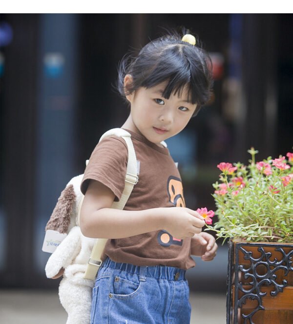 Kindergarten Cute Dog Doll Backpack - Image 3