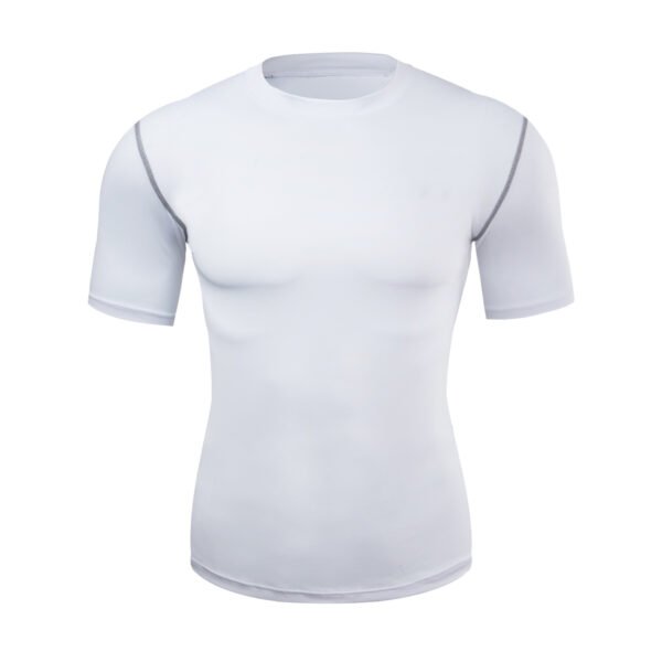 Sports Tights Quick-drying T-shirt Workout Clothes Men's Training Compressing Cloth - Image 4