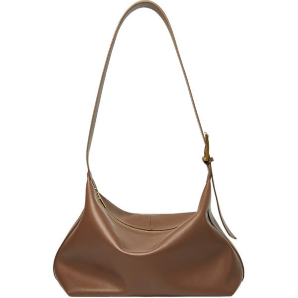 Leather Tote Women's Bag Large Capacity Soft Leather Crossbody - Image 5