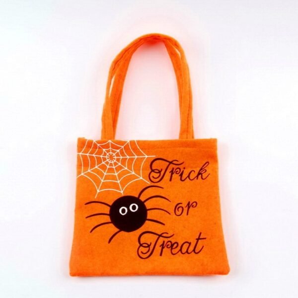 Halloween Spider Pumpkin Print Shoulder Bag Children's Candy Gift Bags Small Handbags Women - Image 4