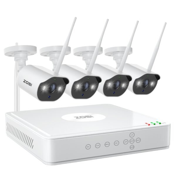 ZOSI Zhou Shi 5 Million HD POE Network Video Recorder Security Remote Outdoor Monitor Suit - Image 6