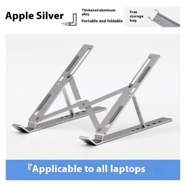 Three-fork Aluminum Alloy Desktop Notebook Pad Heat Dissipation Bracket - Image 6