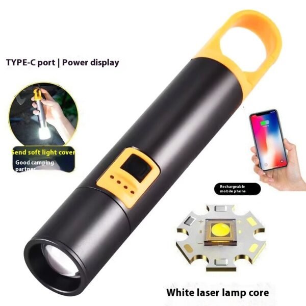 LED Strong Light Charging Long-lasting Bright Long-range Flashlight - Image 4
