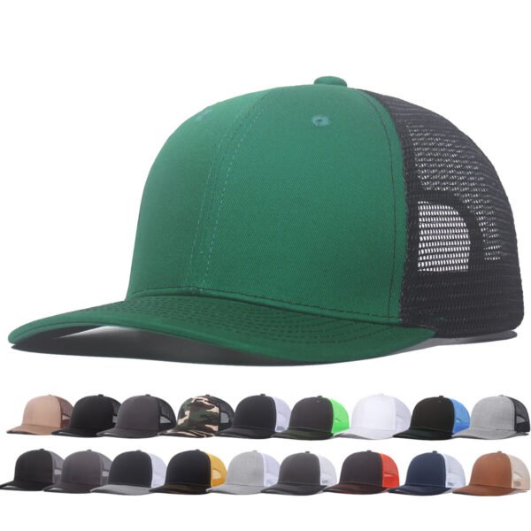 Baseball Slightly Curved Wide Brim Breathable Peaked Cap - Image 5