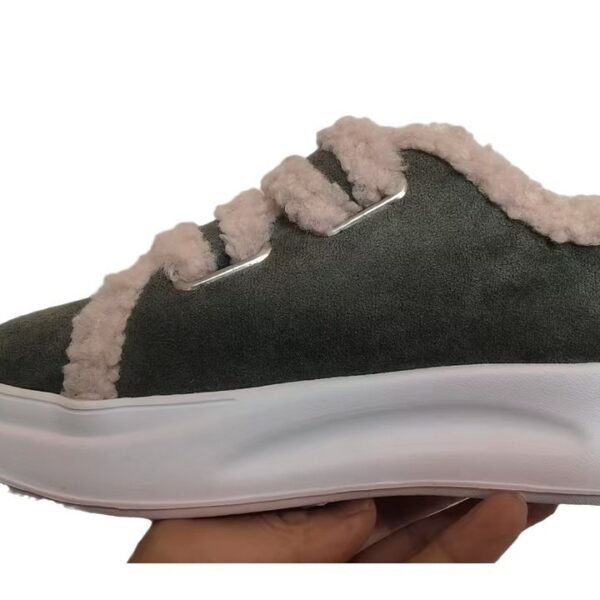 Waterproof Cotton Slippers Anti-slip Heel Women's Home - Image 5