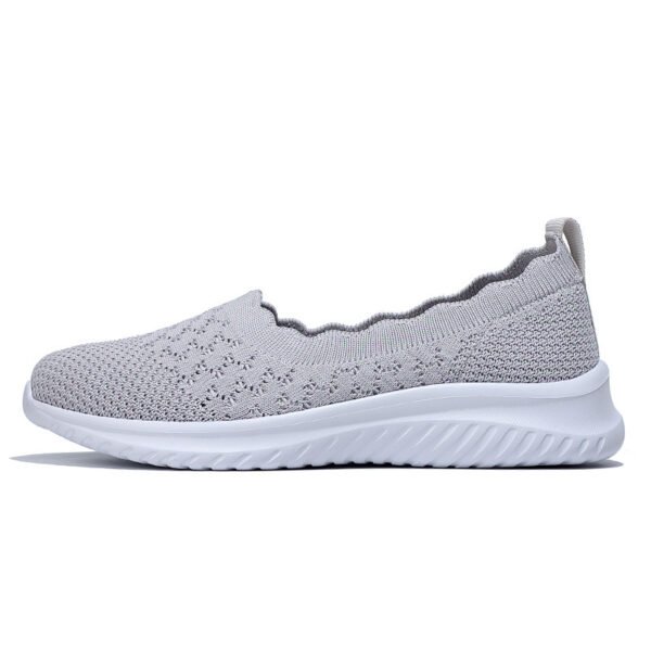 Low-cut Flying Woven Fashion Plus Size Women's Shoes - Image 5