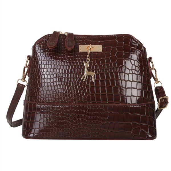 Women's Fashion Casual Large Capacity Solid Color Crossbody Bag - Image 8