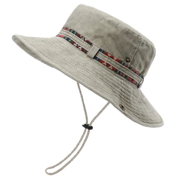 Cotton Fisherman Men's Outdoor Sun Hat - Image 2