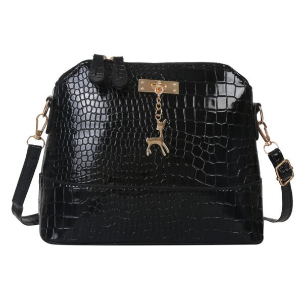 Women's Fashion Casual Large Capacity Solid Color Crossbody Bag - Image 5