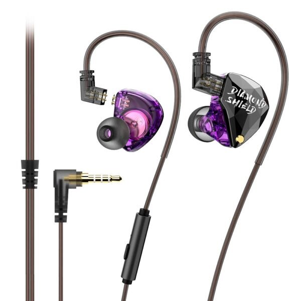 4 Adjustable Wire Plug-in Ear-mounted Game Music Wired Headset - Image 9