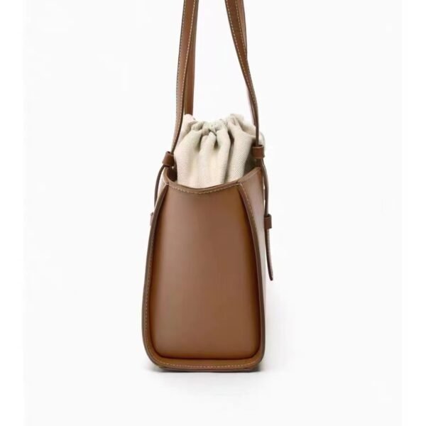 Drawstring Bundle Portable Shoulder Messenger Bag - Image 3