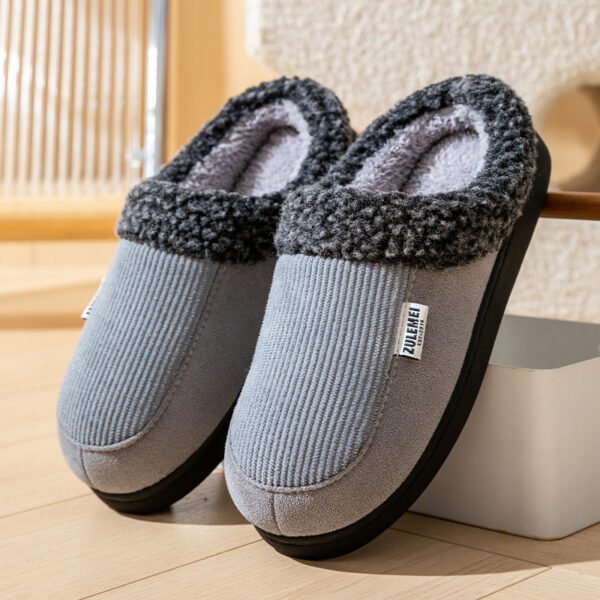 Home Cotton Slippers Winter Men's Warm - Image 7