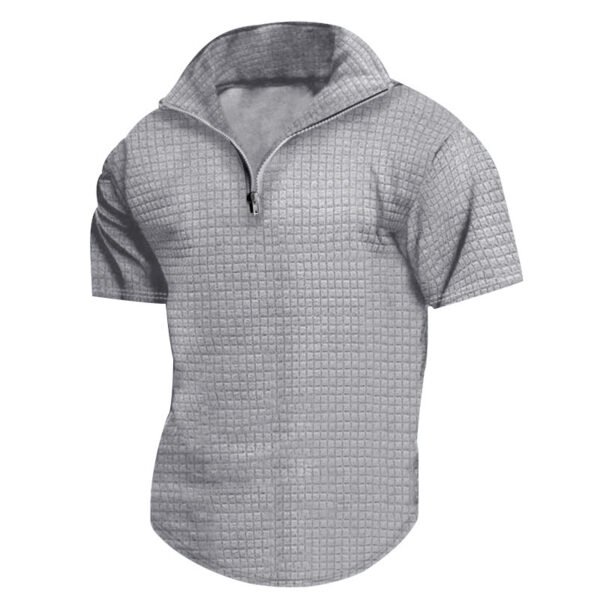 Small Plaid Summer Breathable Casual Top - Image 8