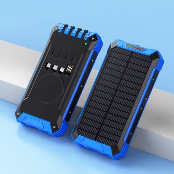 Wireless Charger Solar Portable Power Source - Image 8