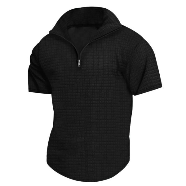 Small Plaid Summer Breathable Casual Top - Image 7