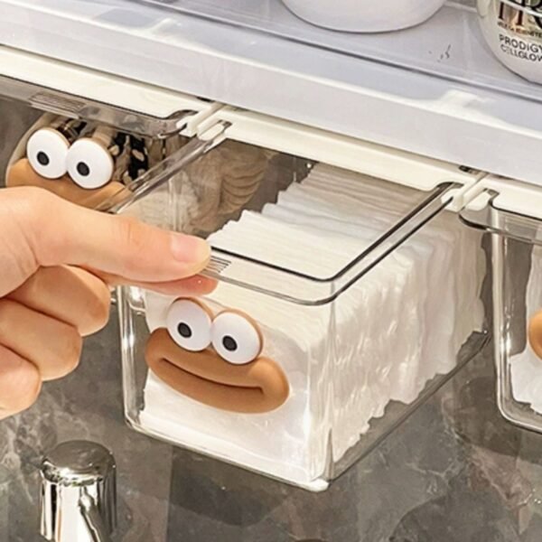 Mirror Cabinet Lower Drawer Storage Box - Image 7