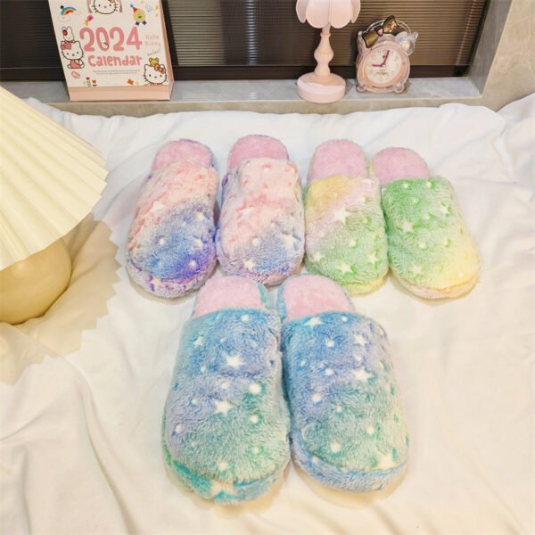 Soft Bottom Indoor Outdoor Slippers Warm Shoes Women - Image 4