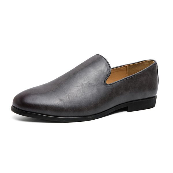 Breathable Casual Leather Shoes Korean Fashion Doug Shoes - Image 7