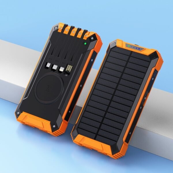 Wireless Charger Solar Portable Power Source - Image 6