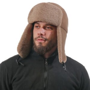 Cold Resistant Skiing Windproof Plush And Thick Ear Protection Cap