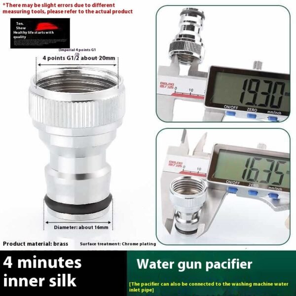 Minimally Designed Kitchen Faucet Adapter Accessories - Image 2