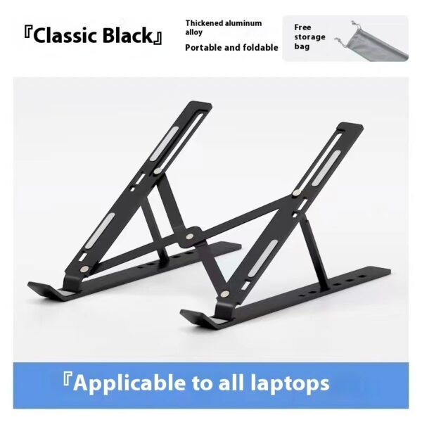 Three-fork Aluminum Alloy Desktop Notebook Pad Heat Dissipation Bracket - Image 7