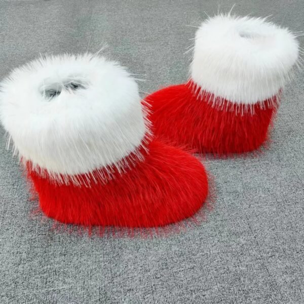 Christmas Plush Boots Suit Autumn And Winter Warm - Image 4
