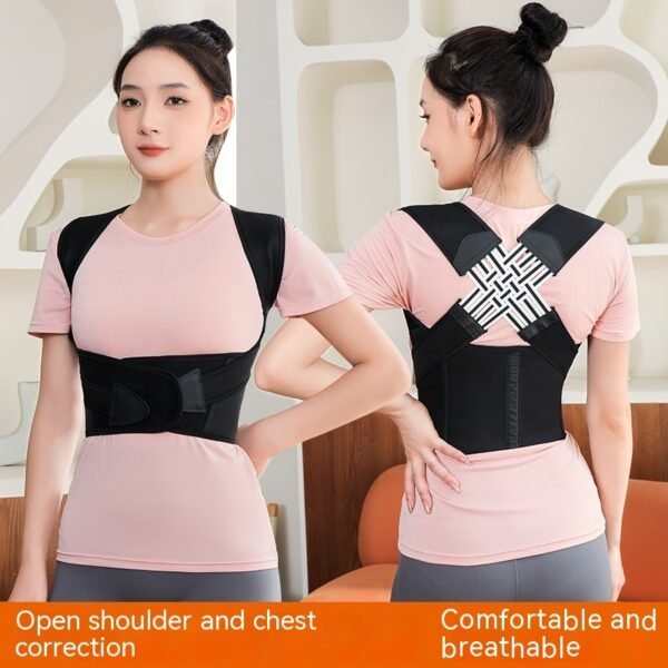 Unisex Anti-Humpback Chest Lift Brace Posture Corrector - Image 2