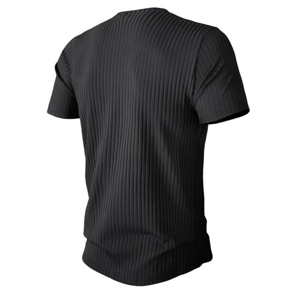 Men's Sports Tight Short-sleeved T-shirt - Image 3