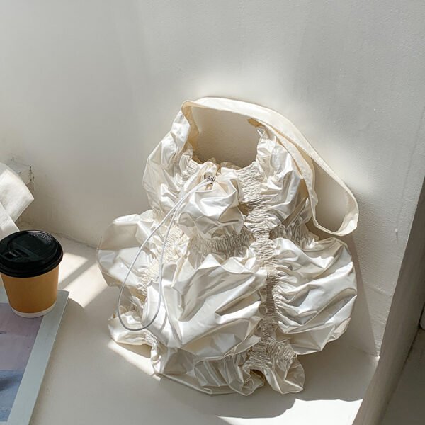 Special-interest Design Pleated Large Capacity Shoulder Bag - Image 2