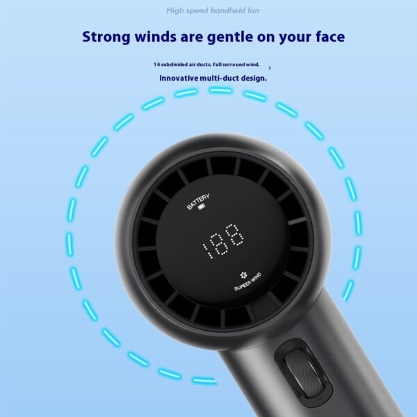 Handheld Fan Outdoor Charging Mini Portable - Image 3