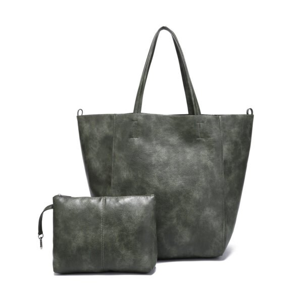 Retro Style Large Bag Women's Soft Leather Large Capacity Shoulder - Image 8