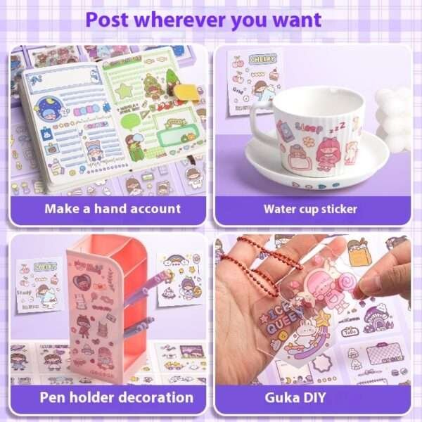 Sticker Goo Card Notebook Post Children's Stickers - Image 2