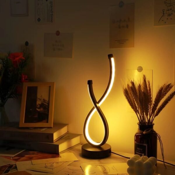 Modern Than Heart-shaped 3-color Adjustable LED Table Lamp - Image 3