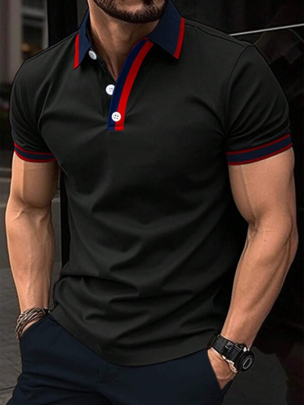 Summer Men's Short Sleeve Casual - Image 7