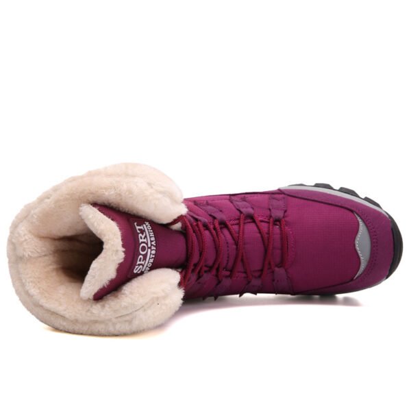 Velvet Warm Cotton Snow Boots High Cotton-padded Shoes - Image 5