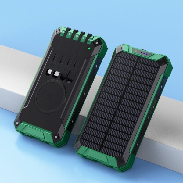 Wireless Charger Solar Portable Power Source - Image 7