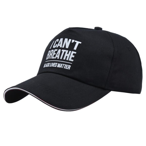 BLACK LIVES MATTER Printed Baseball Cap - Image 9