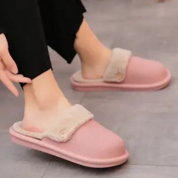 Thick Soled Anti Slip Warm Slippers - Image 6