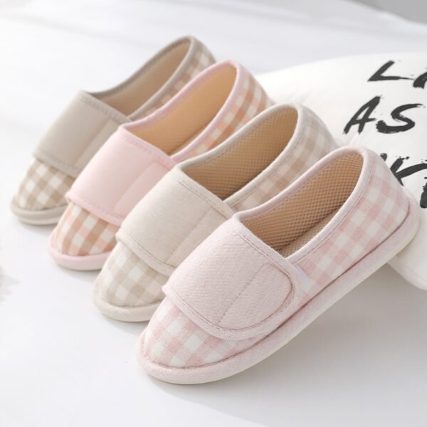 Spring And Autumn Home Thin Pregnant Women Postpartum Maternity Plus Size Confinement Shoes Soft Bottom Non-slip - Image 4