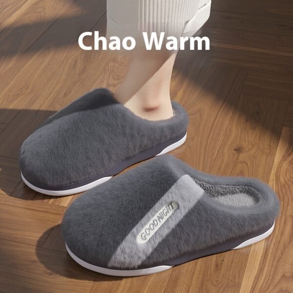 Men's Non-slip Warm Indoor Cotton Slippers Cotton Slippers - Image 3