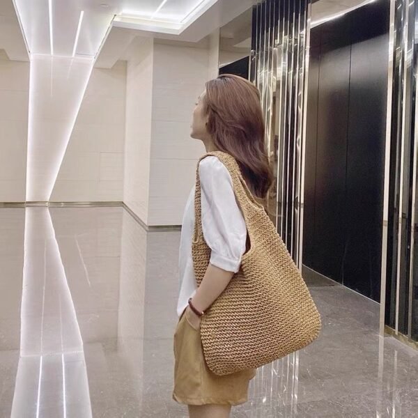 Holiday Straw Bag Shoulder Bag Simple Ladies - Image 2