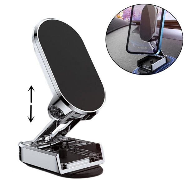 Foldable Universal Magnetic Phone Stand for Car GPS - Image 7